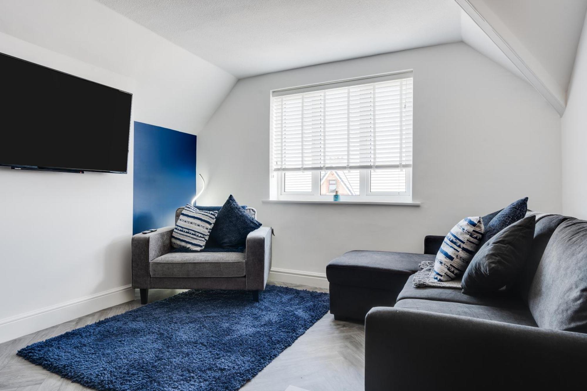 St David'S - Stylish 2 Bed Apartment, Free Parking, Close To Beach Lytham St Annes Extérieur photo